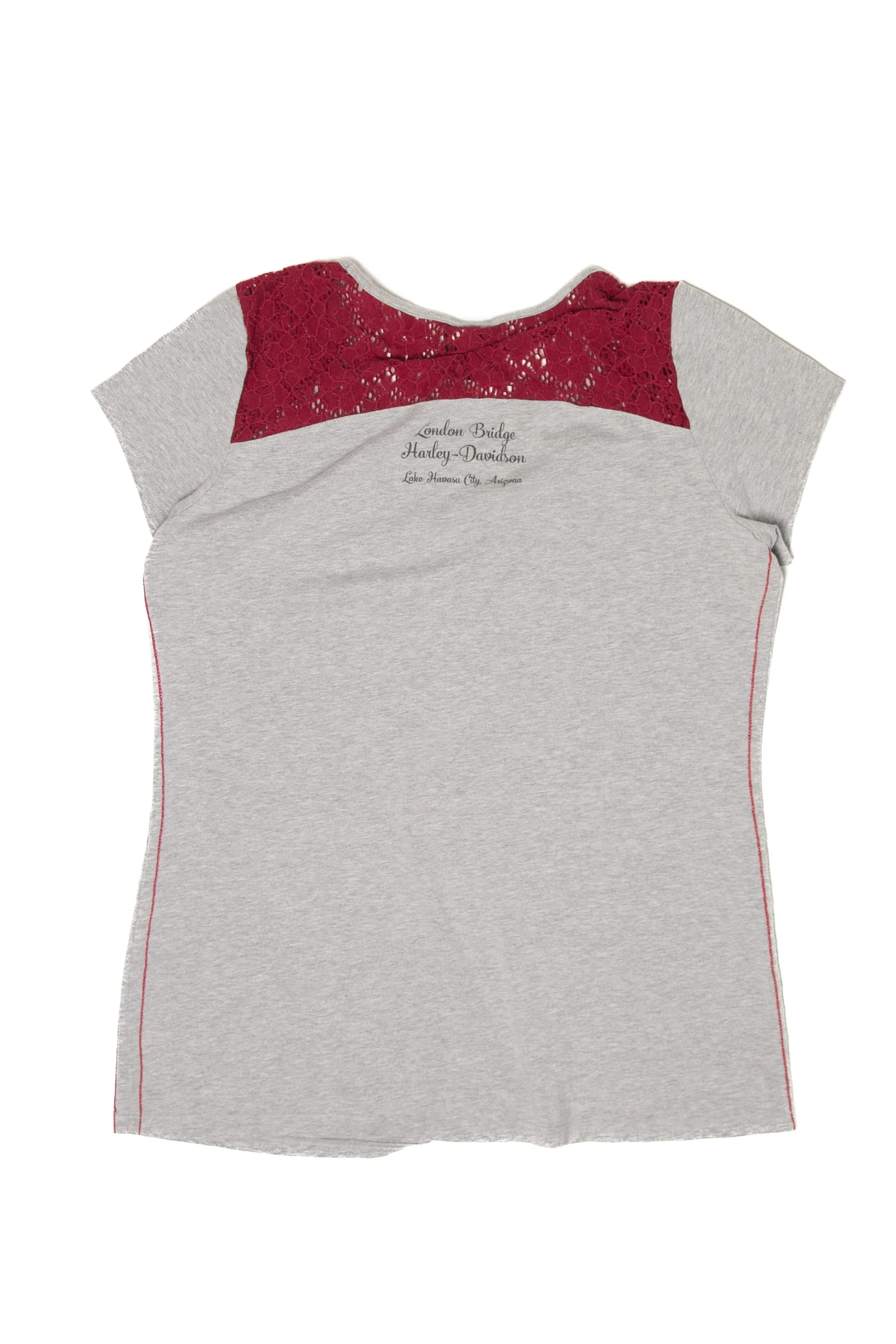 Recycled Lacey Harley Davidson T-Shirt - Image 2