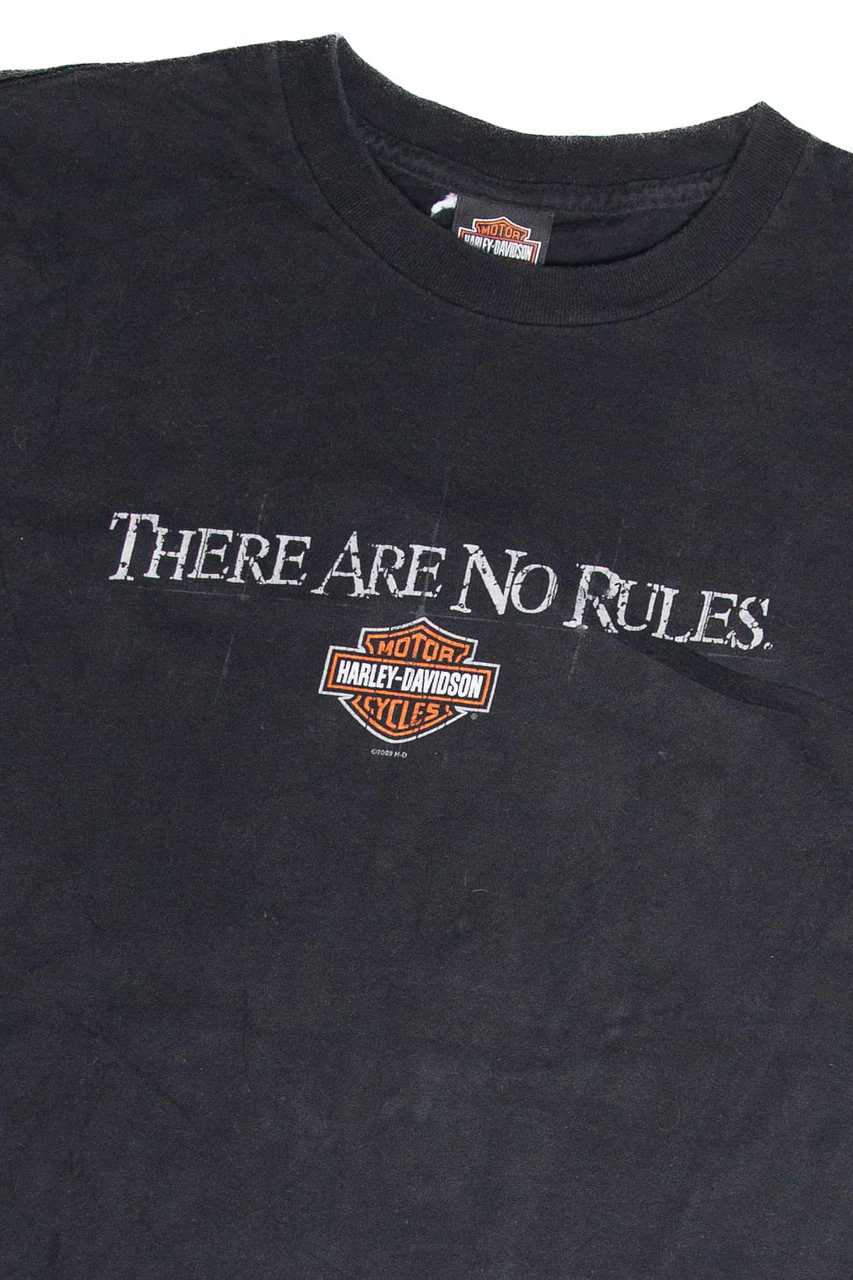 Recycled Manchester NH Harley Davidson T-Shirt - Image 2