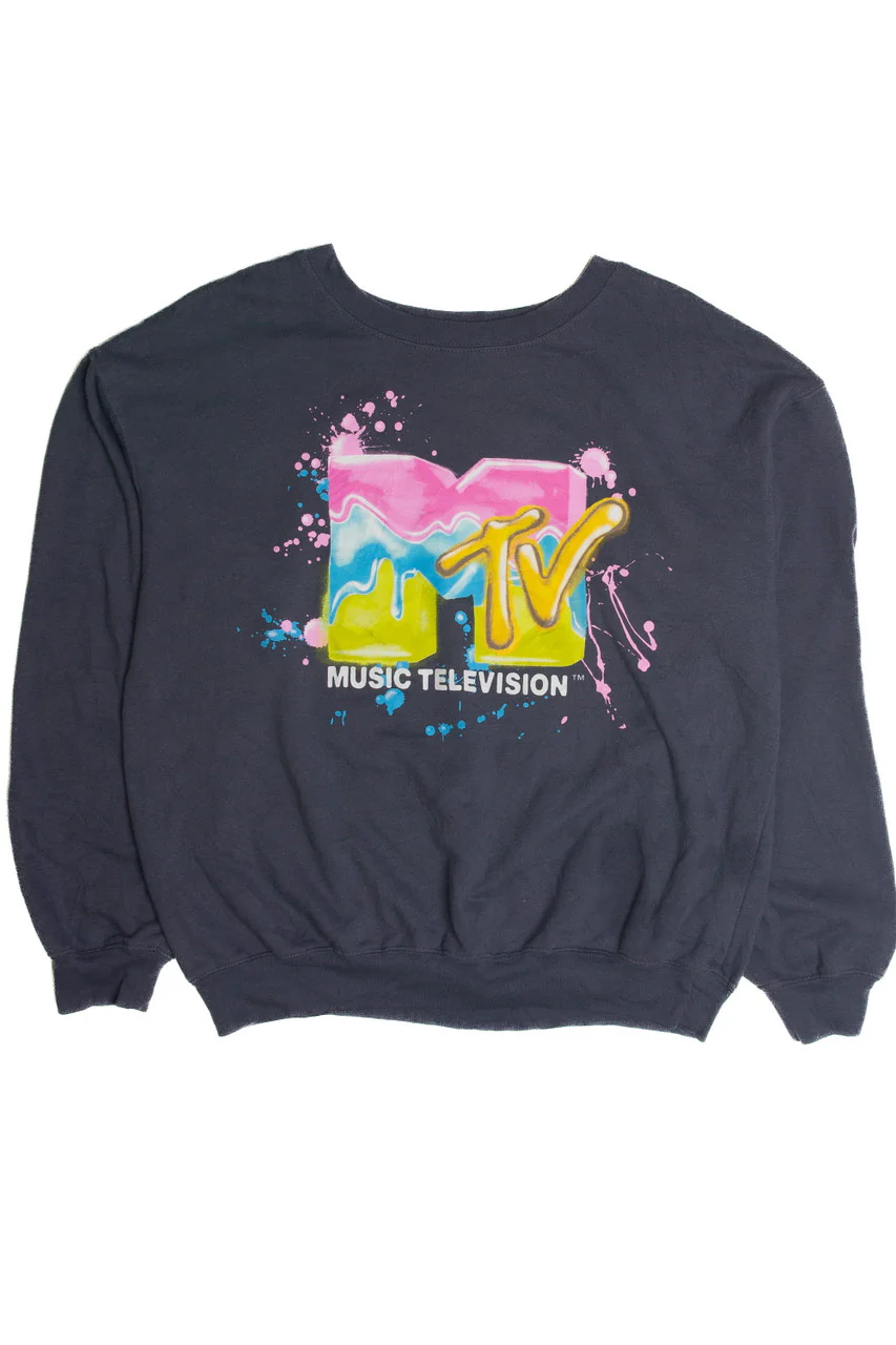 Recycled MTV Logo Sweatshirt - Image 2
