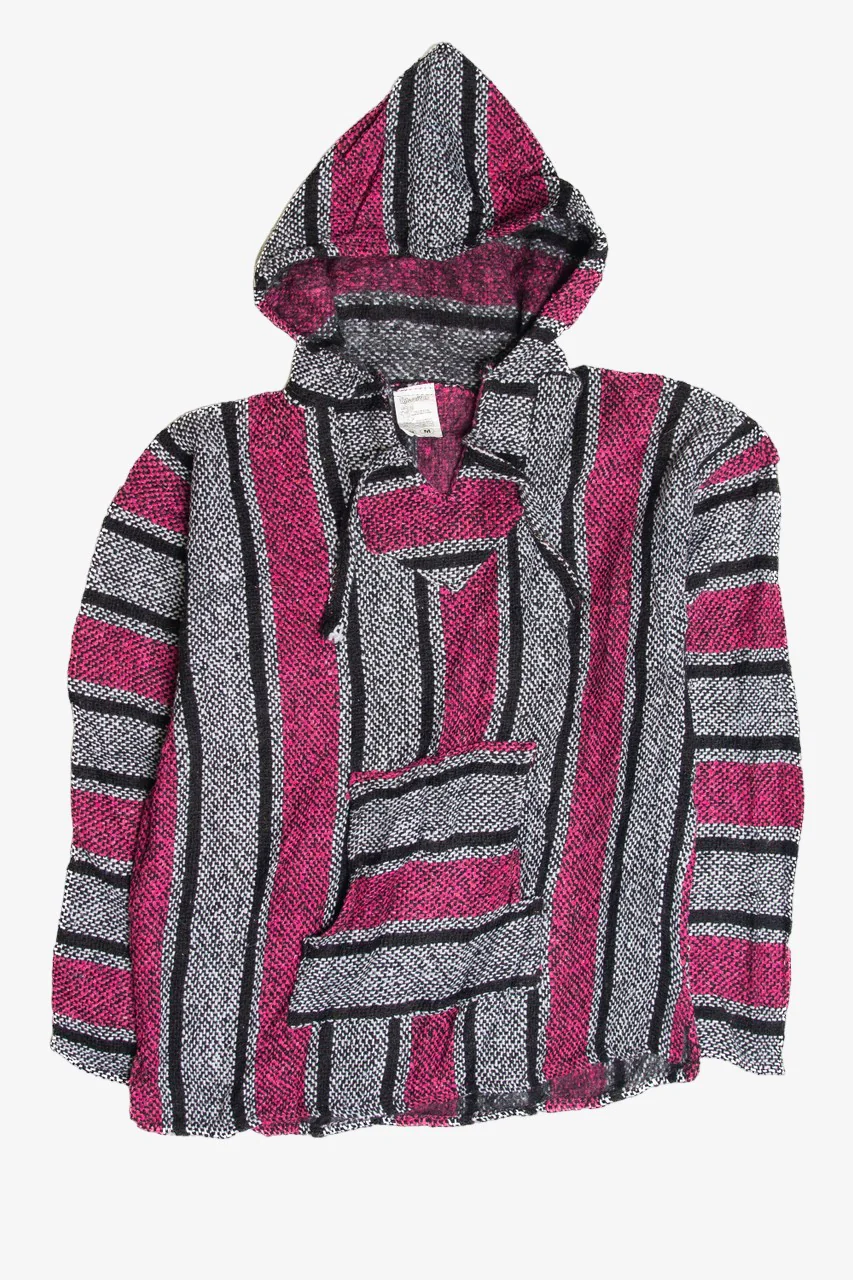 Recycled Pink Baja Hoodie