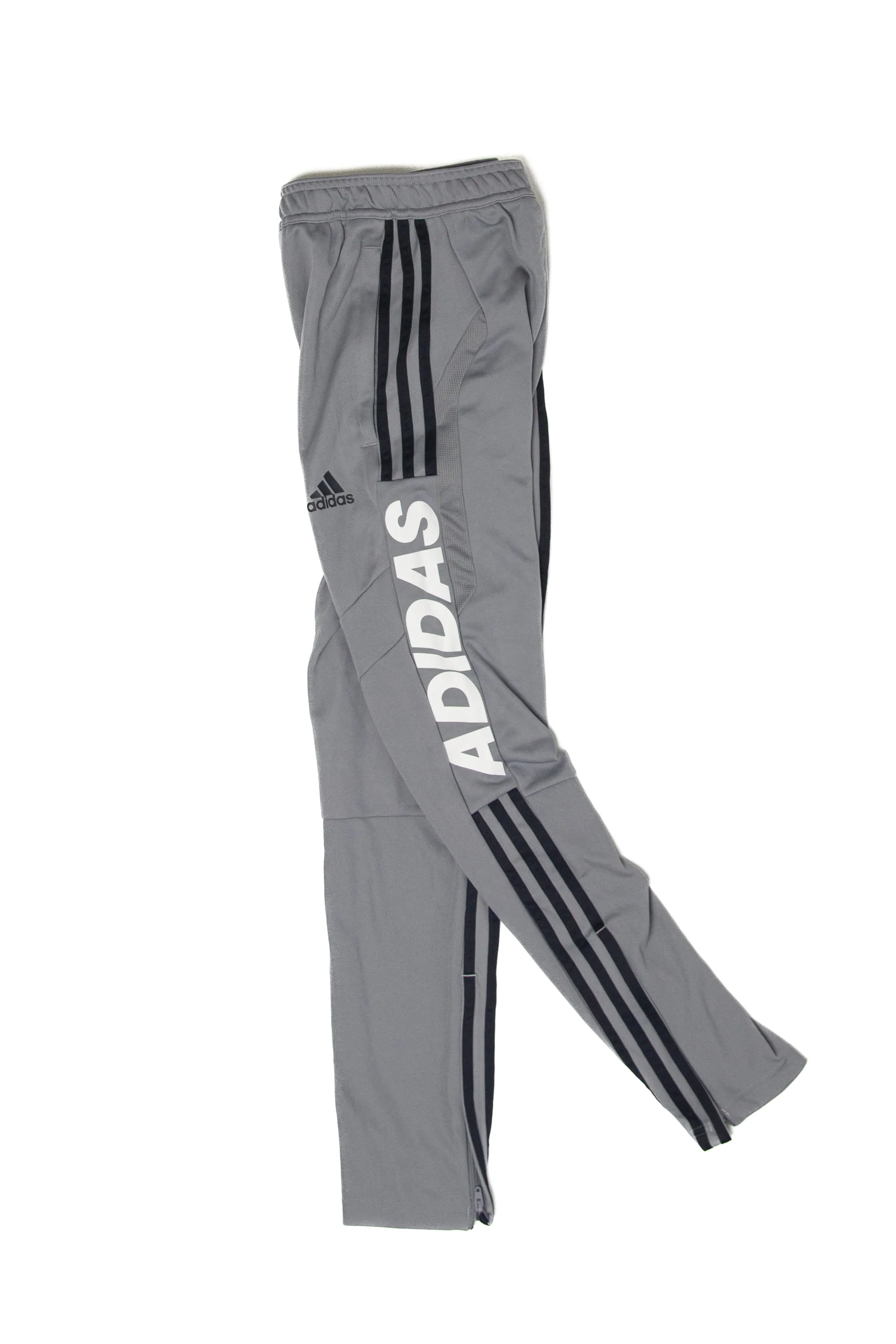 Recycled Silver Adidas Aeroready Track Pants (2020s) - Image 2