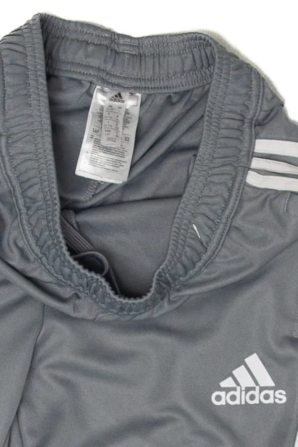 Recycled Silver Adidas Track Pants (2020s) - Image 4
