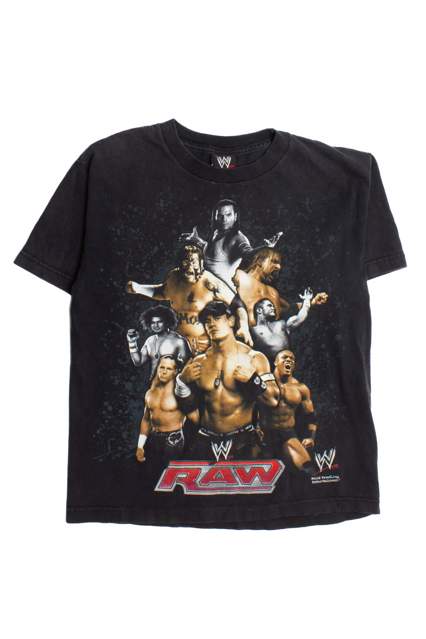 Recycled WWE Raw Baby T-Shirt (2000s) - Image 2