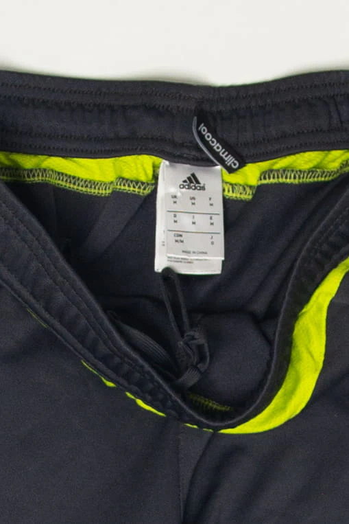 Recycled Yellow Striped Adidas Climacool Track Pants (2010s) - Image 4