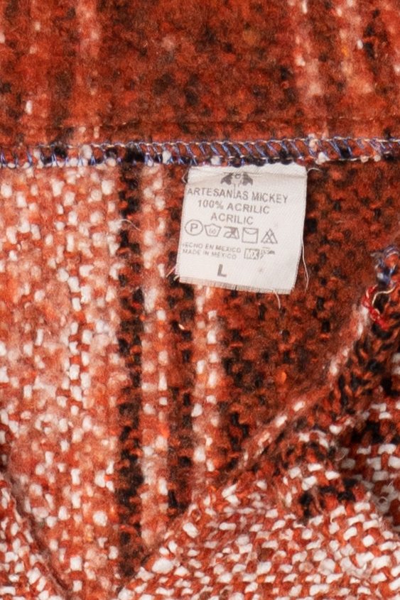 Red Artesanias Mickey Baja Hoodie (2000s) - Image 4