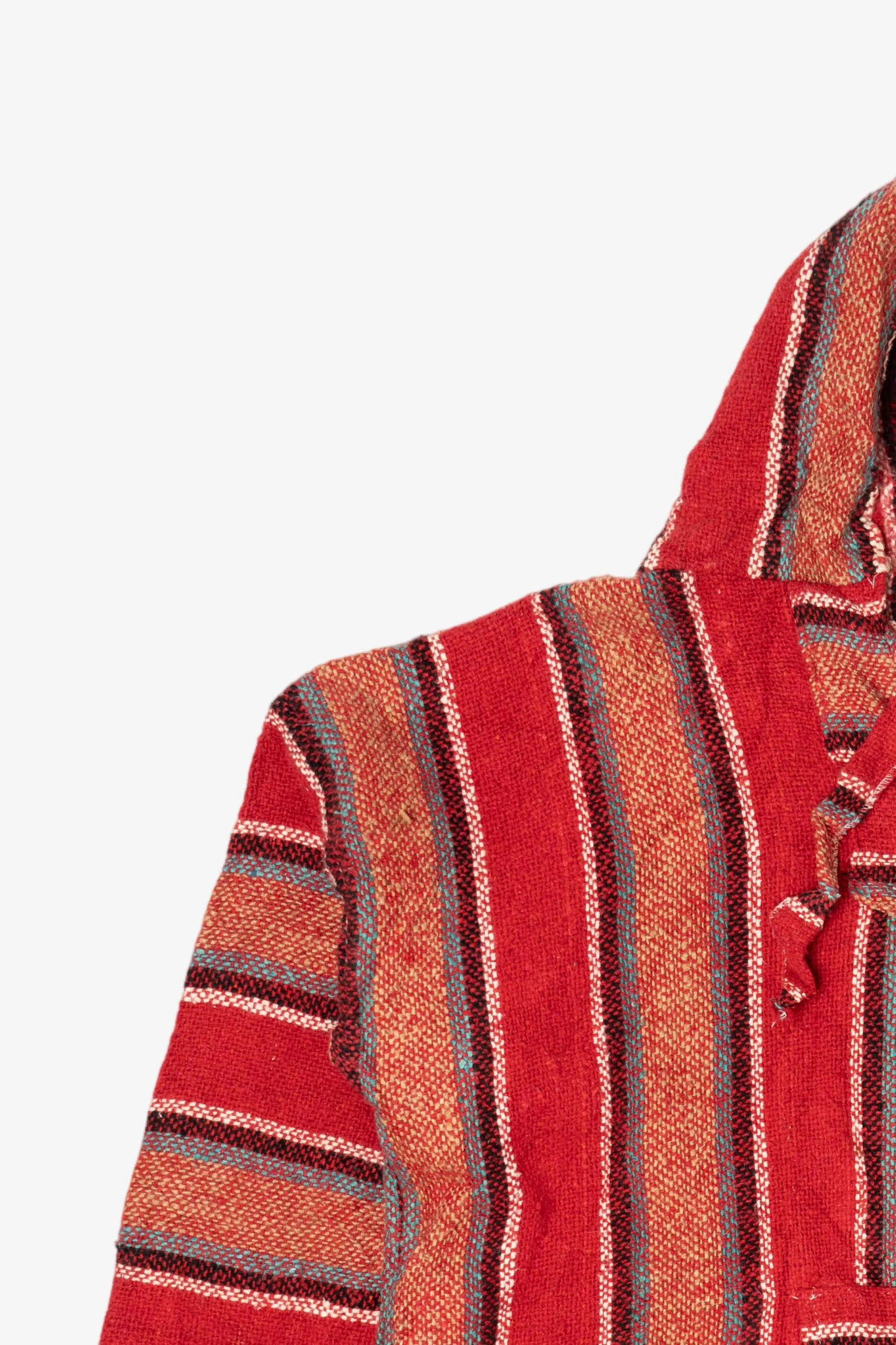 Red El Paso Saddleblanket Co. Baja Hoodie (2000s) - Image 5