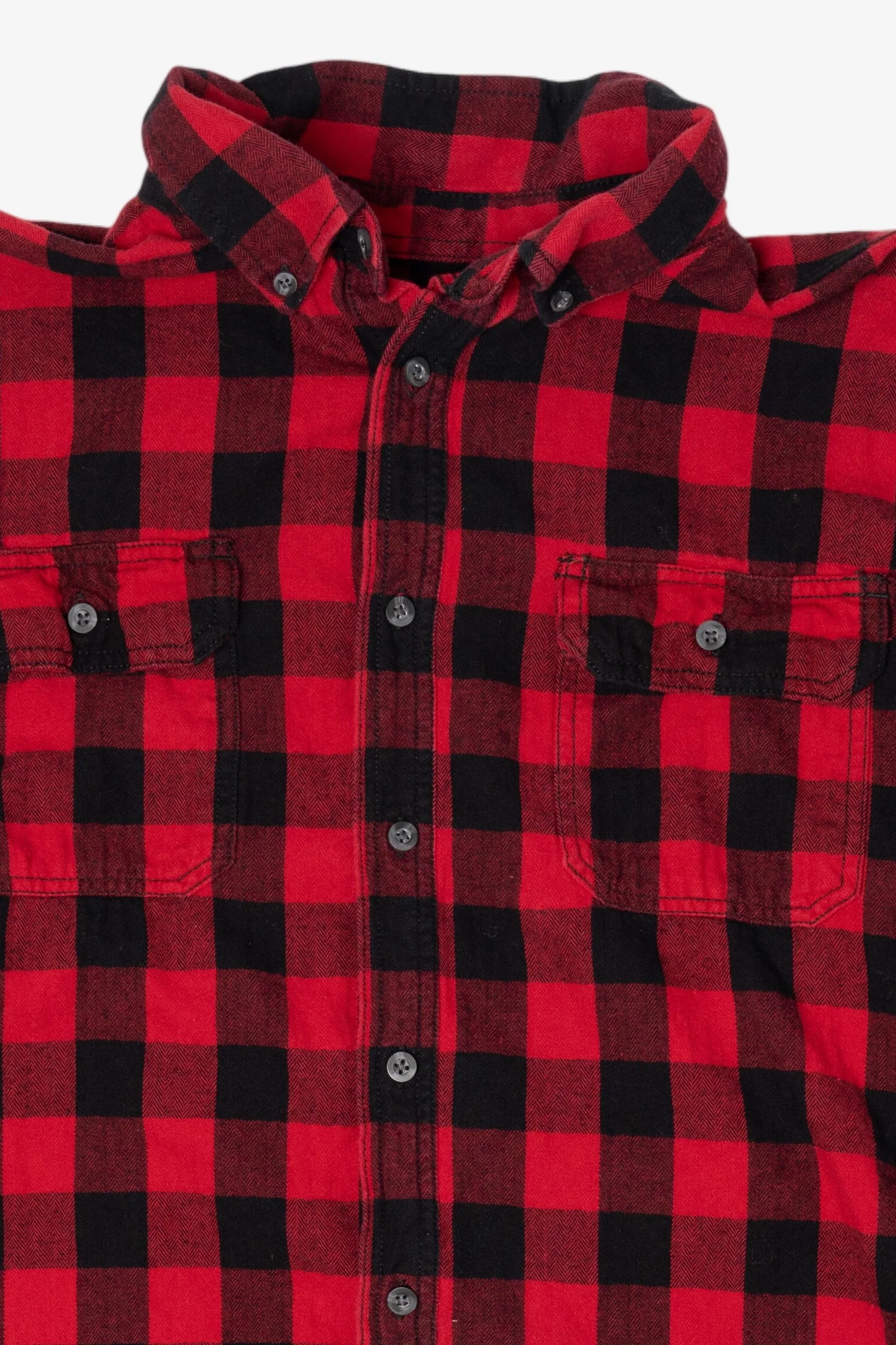 Red Faded Glory Flannel Shirt (2010s) - Image 6