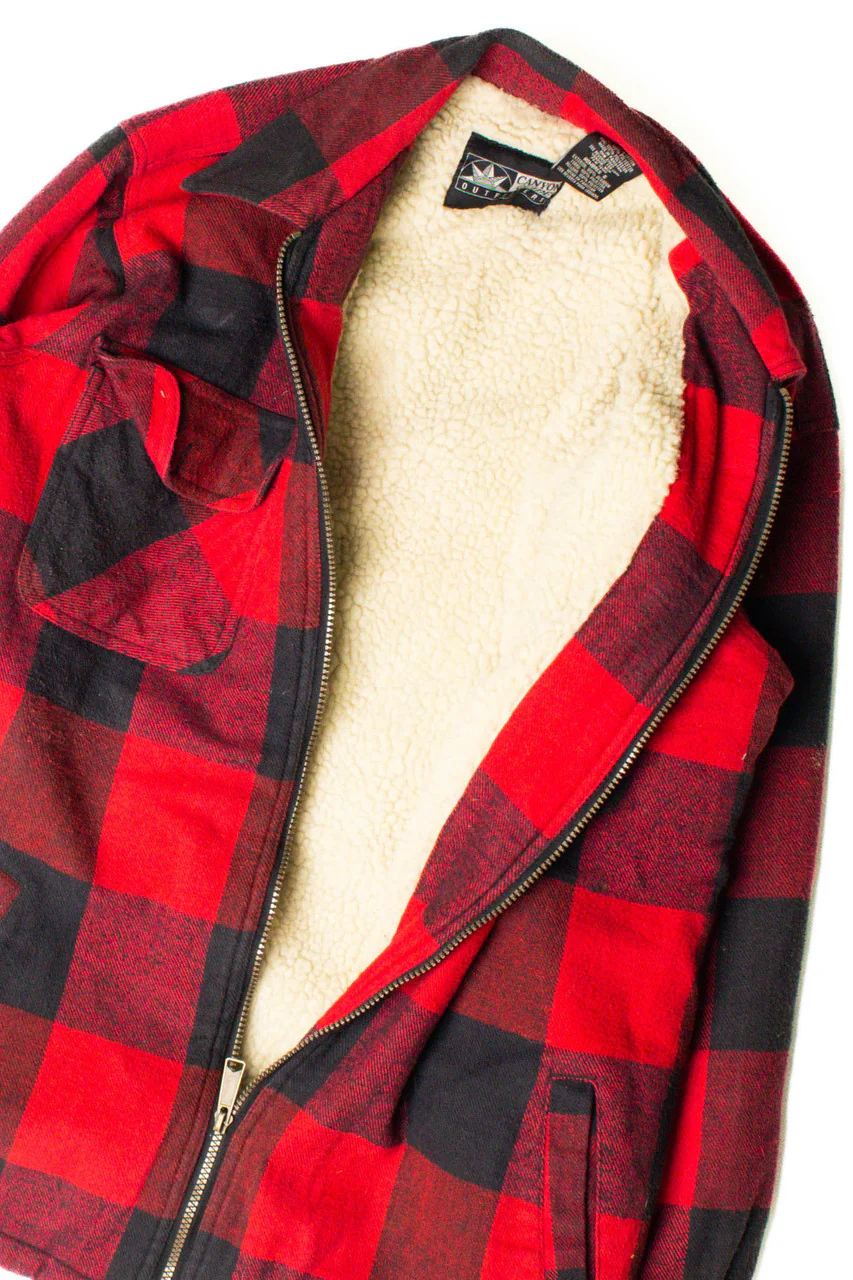 Red Flannel Canyon Guide Outfitters Winter Coat - Image 2