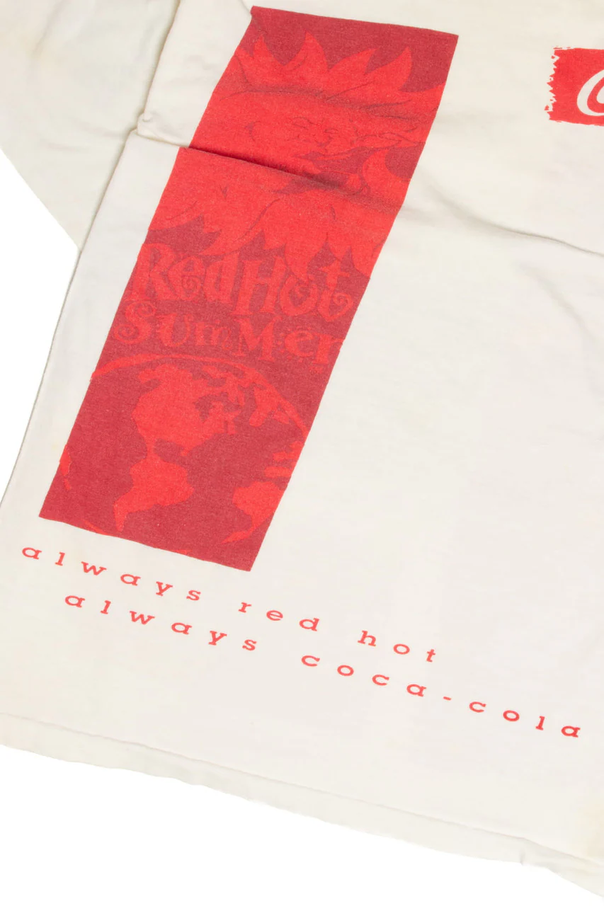 Red Hot Summer Coca Cola T-Shirt - Image 4