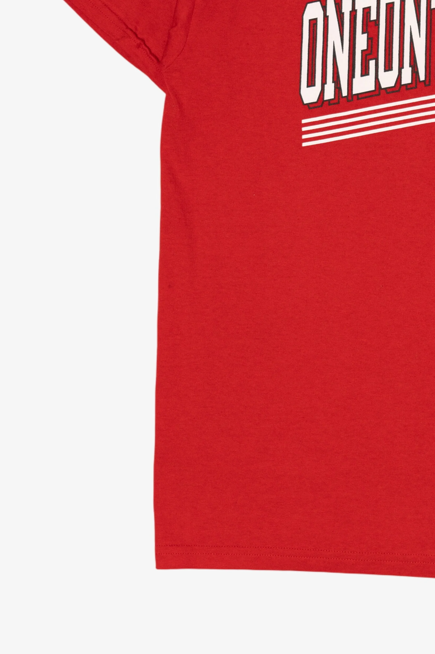 Red Jerzees Oneonta State T-Shirt (2010s) - Image 8