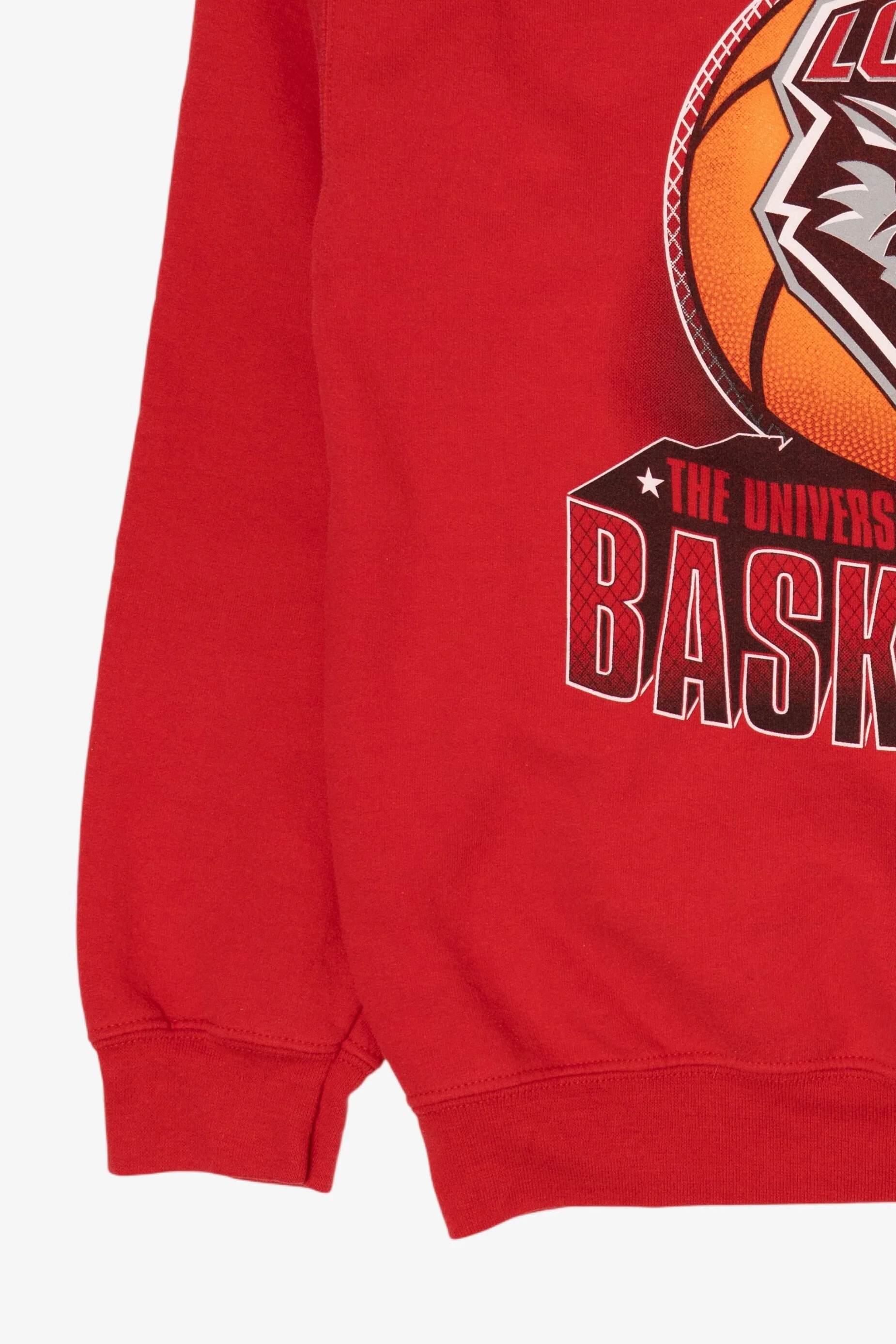 Red Lobos University Of New Mexico Basketball Sweatshirt (2010s) - Image 8
