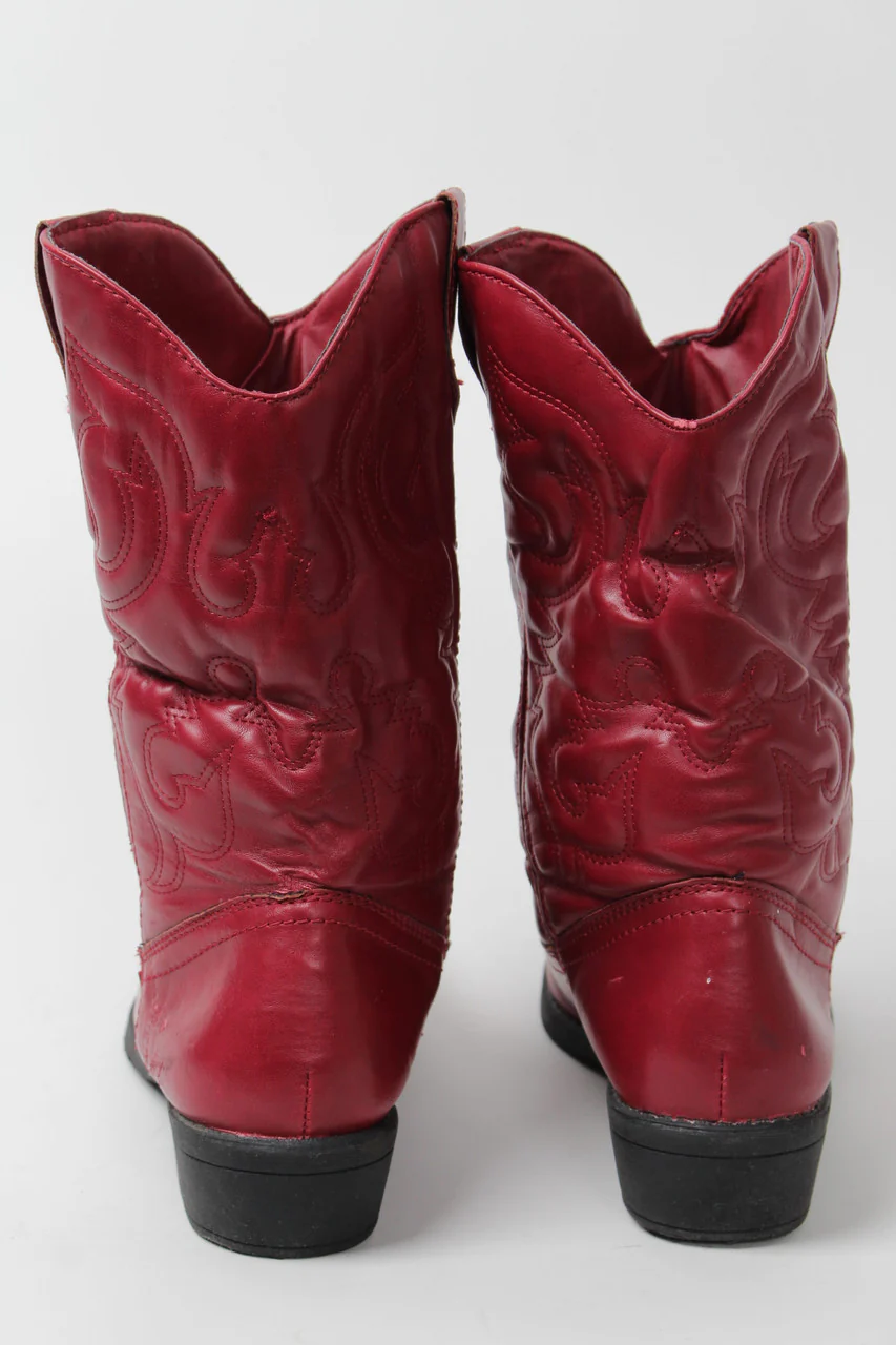 Red Rampage Cowboy Boots (Sz. 8M) 1266 - Image 2