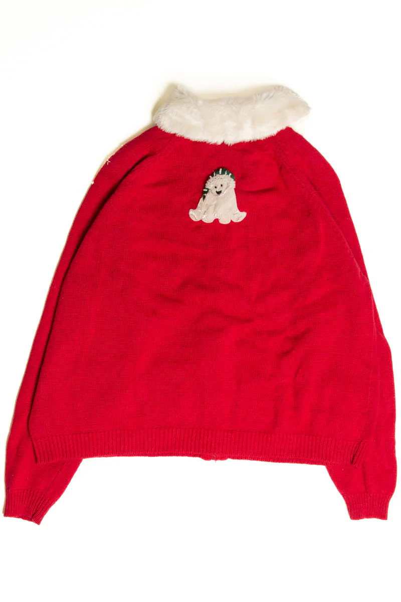 Red Ugly Christmas Cardigan 59216 - Image 2