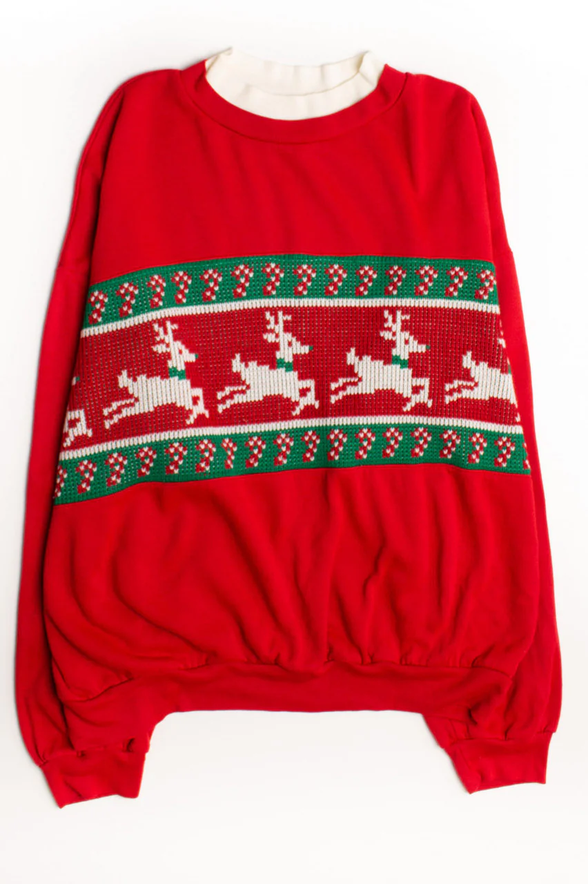 Red Ugly Christmas Pullover 58804 - Image 2