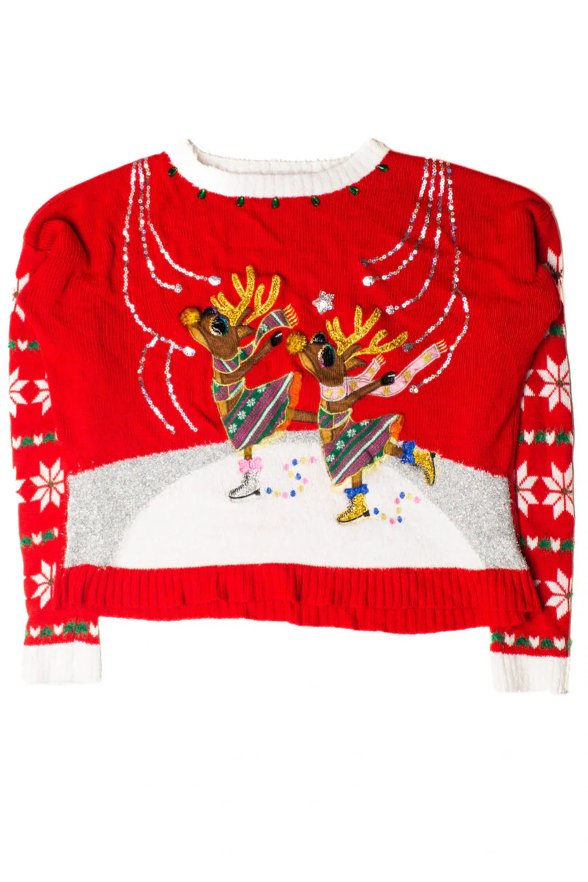 Red Ugly Christmas Pullover 59490 - Image 2