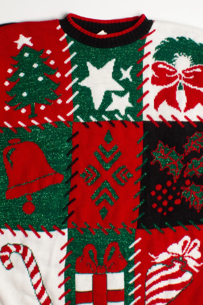 Red Ugly Christmas Pullover 60077