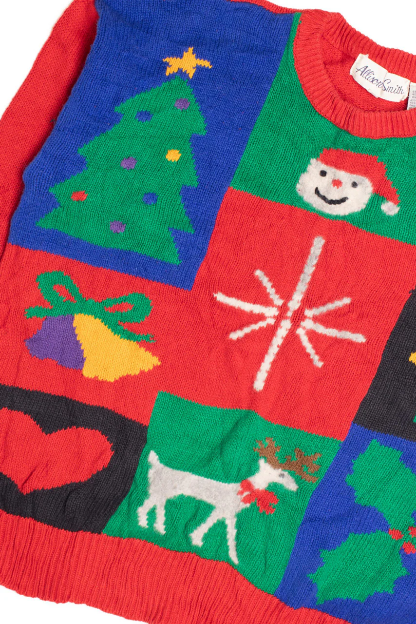 Red Ugly Christmas Pullover 61071