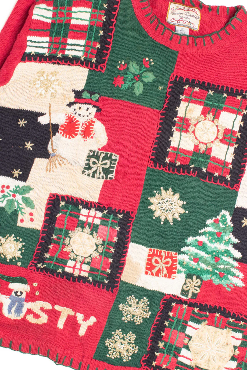 Red Ugly Christmas Pullover 61190