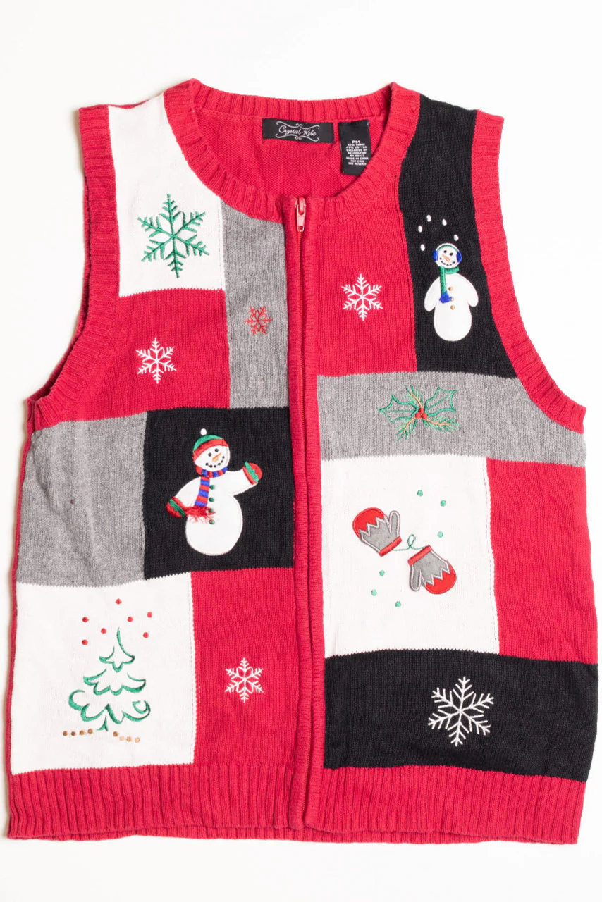 Red Ugly Christmas Sweater 56771 - Image 2
