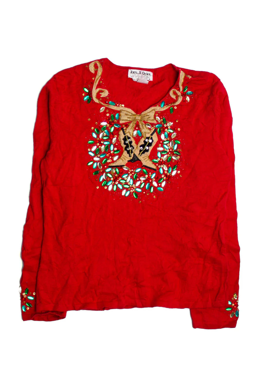 Red Ugly Christmas Sweater 60540 - Image 2