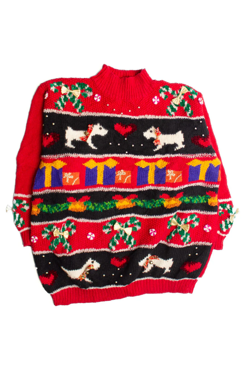 Red Ugly Christmas Sweater 60610 - Image 2