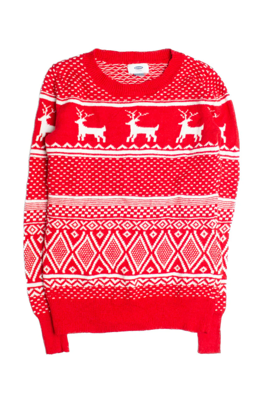 Red Ugly Christmas Sweater 60628 - Image 2
