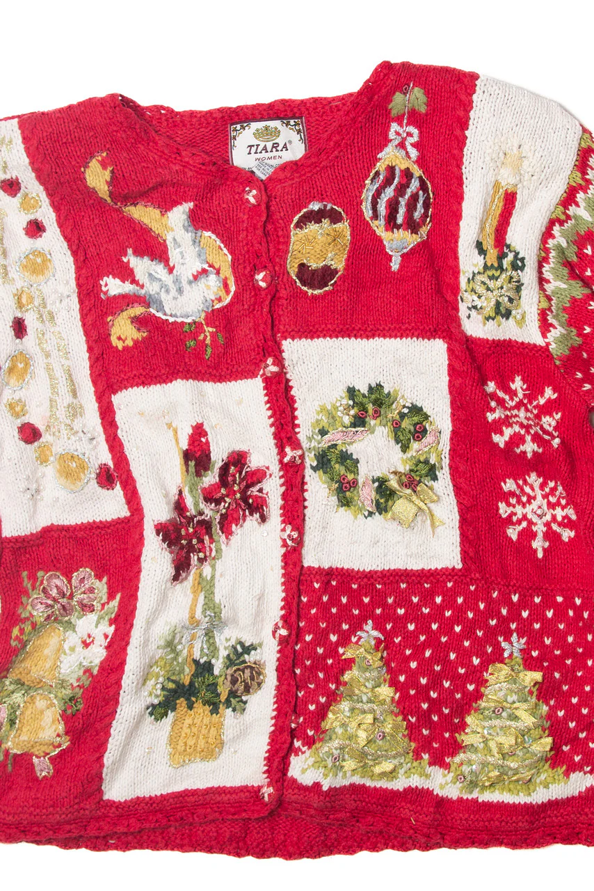 Red Ugly Christmas Sweater 63547 - Image 2
