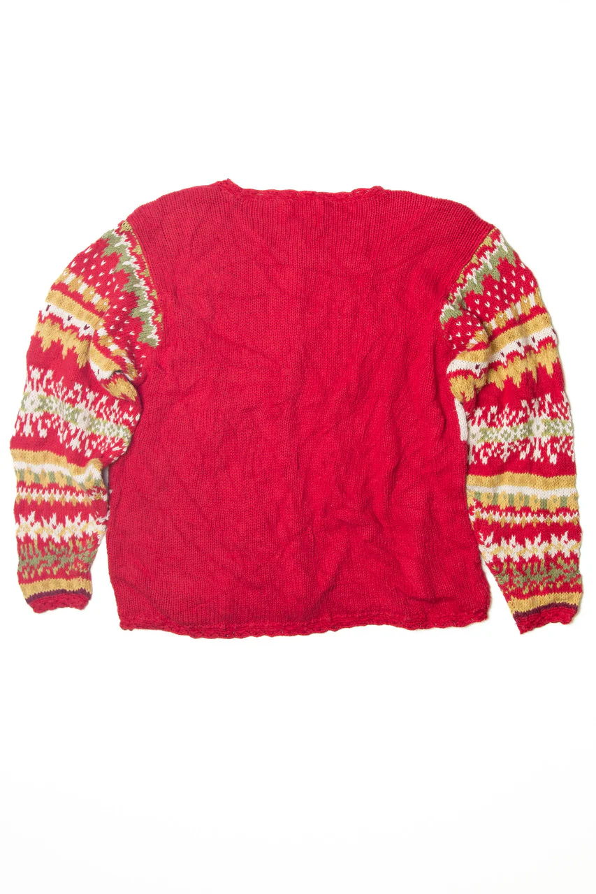 Red Ugly Christmas Sweater 63547 - Image 3