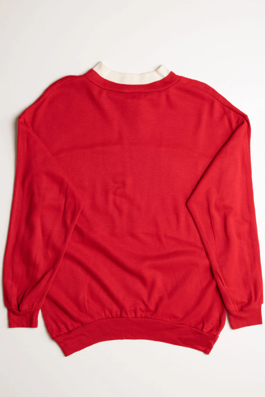 Red Ugly Christmas Sweatshirt 59057 - Image 3