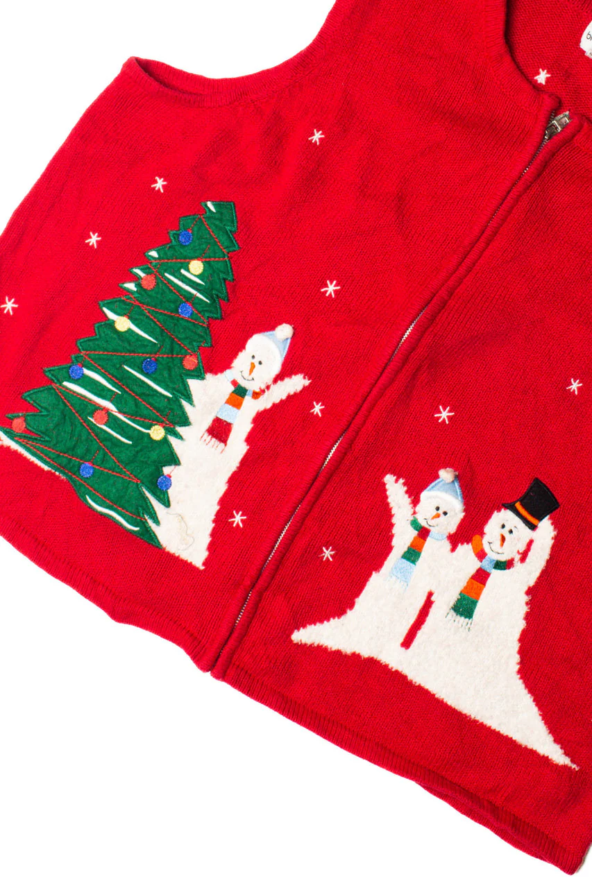 Red Ugly Christmas Vest 59524 - Image 2