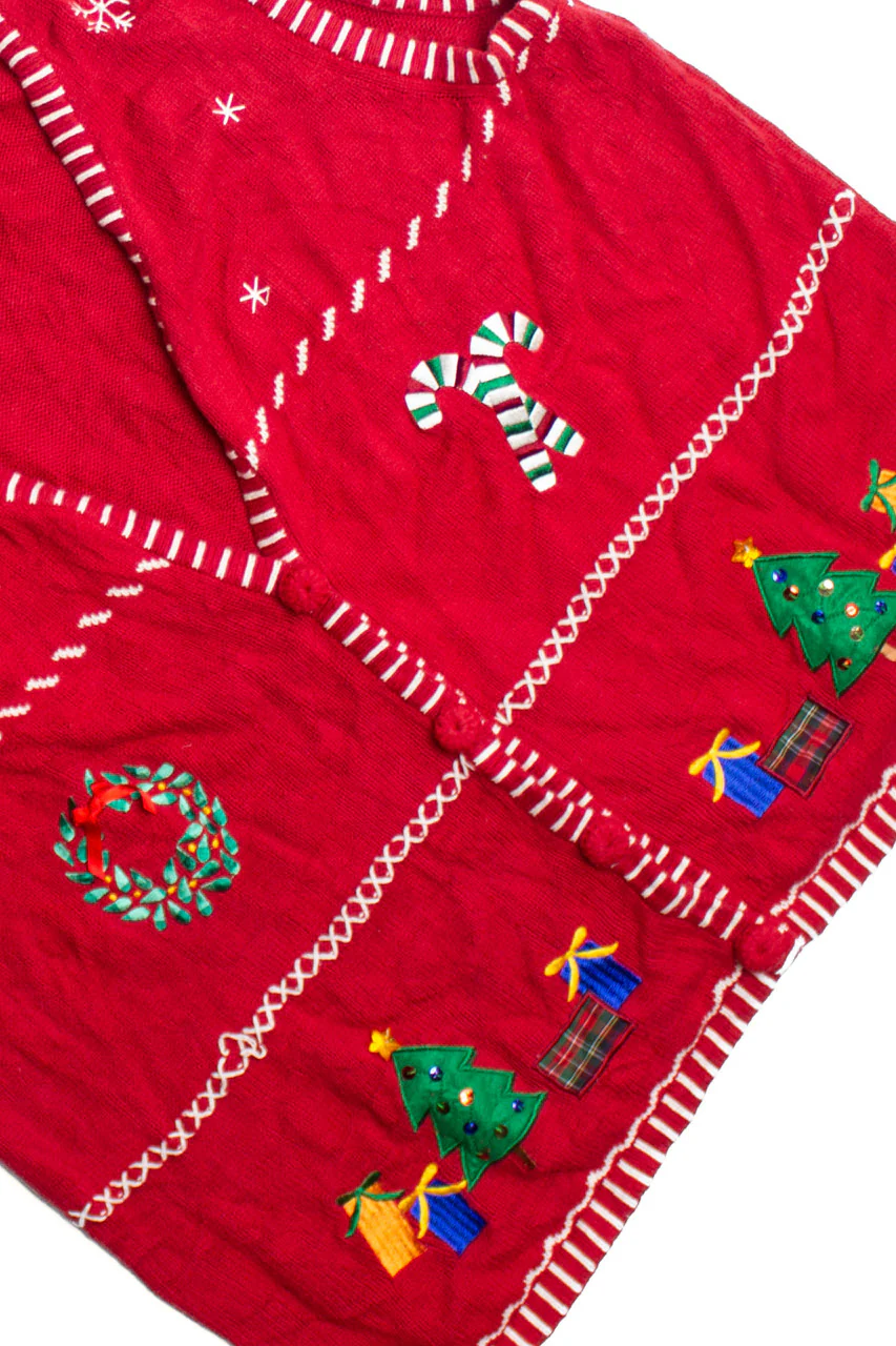 Red Ugly Christmas Vest 60528