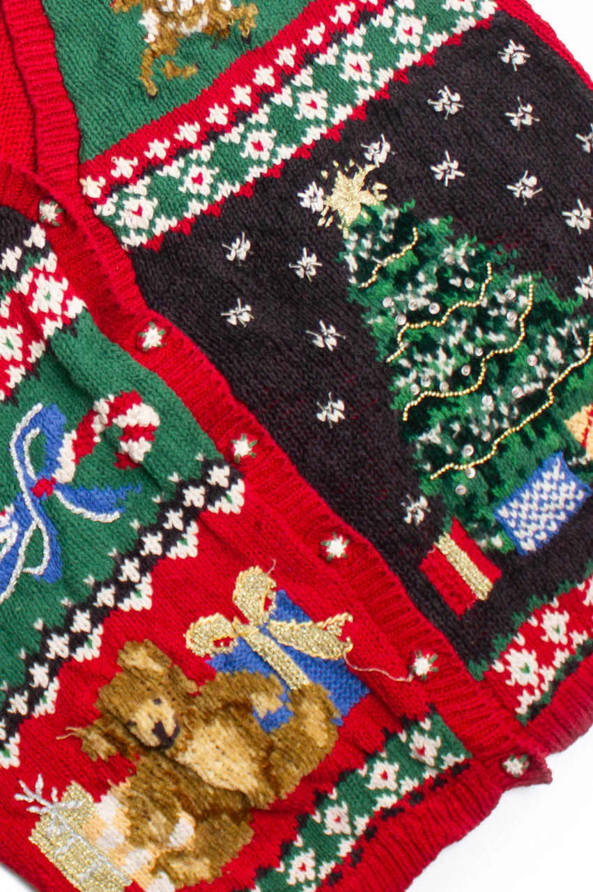 Red Ugly Christmas Vest 60601