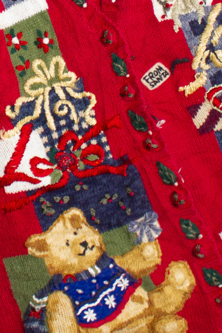 Red Ugly Christmas Vest 60778