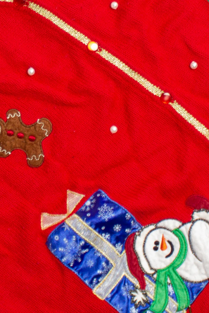 Red Ugly Christmas Vest 60799