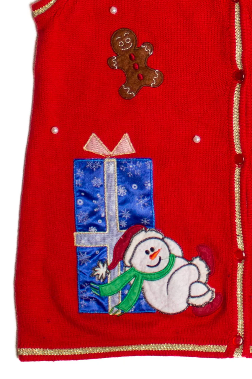 Red Ugly Christmas Vest 61005