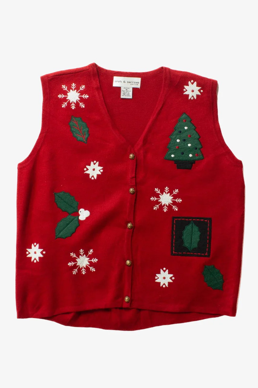 Red Ugly Christmas Vest 63482