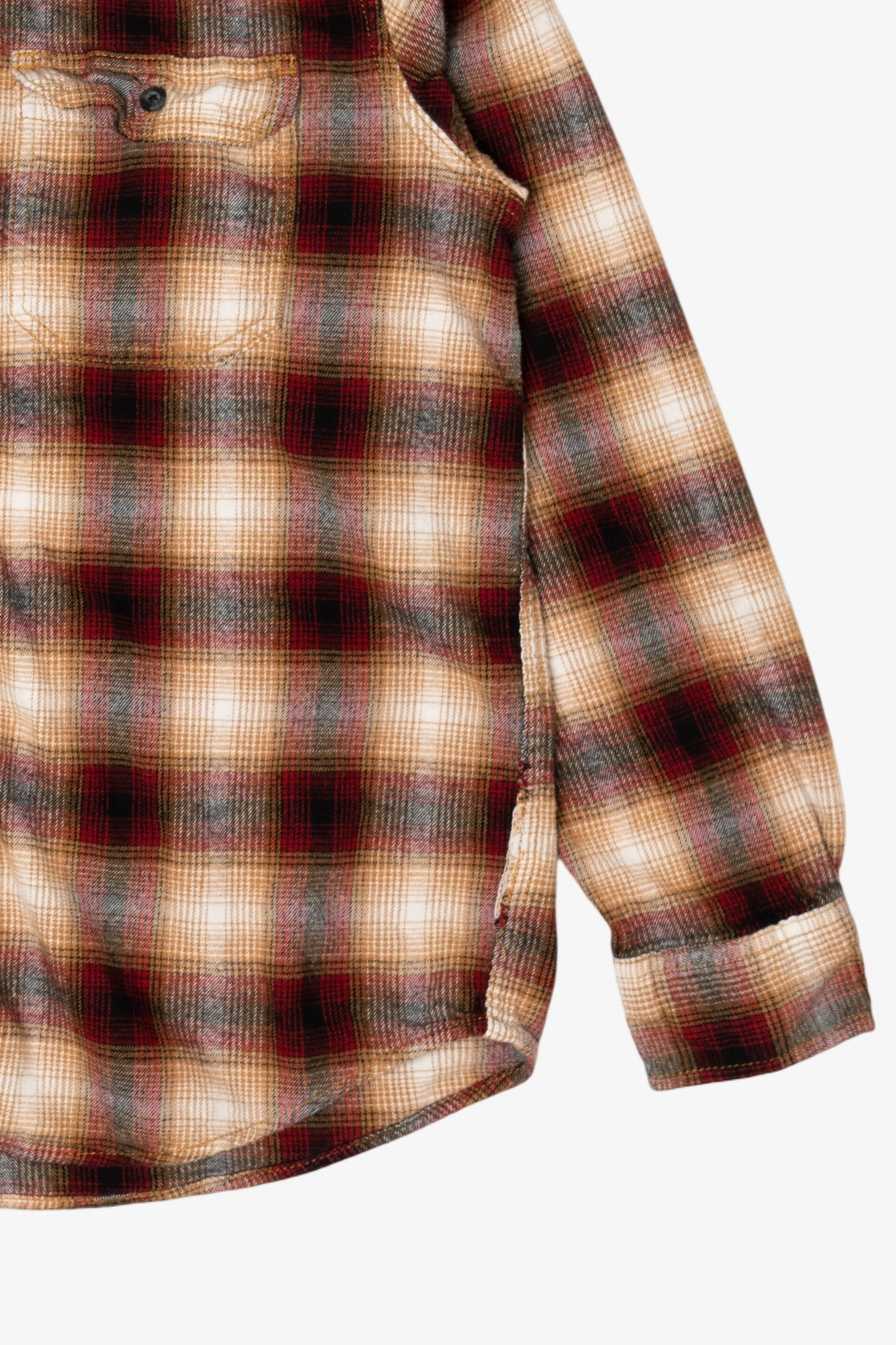Red Yellow Flannel Shirt (2010s) - Image 10