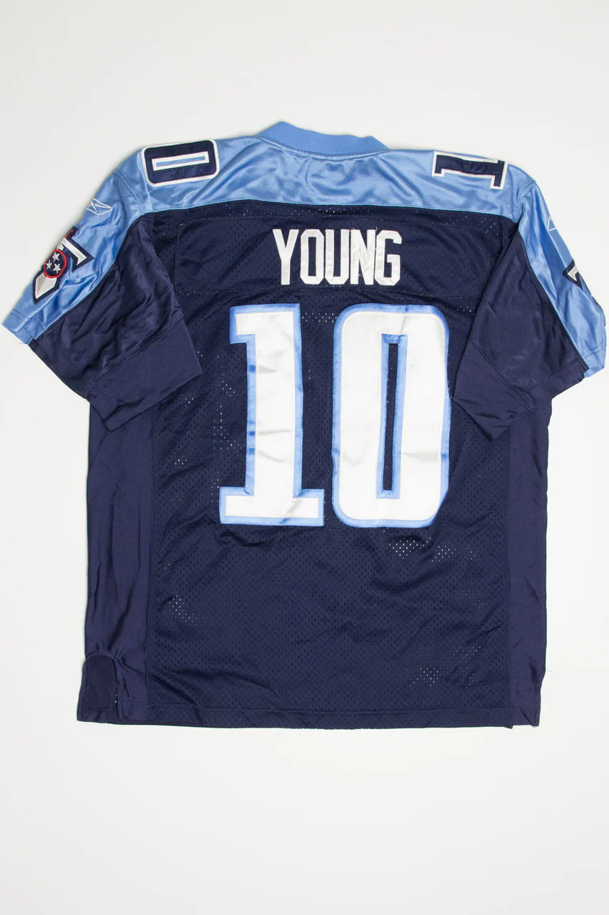 Reebok Vince Young #10 Tennessee Titans Jersey