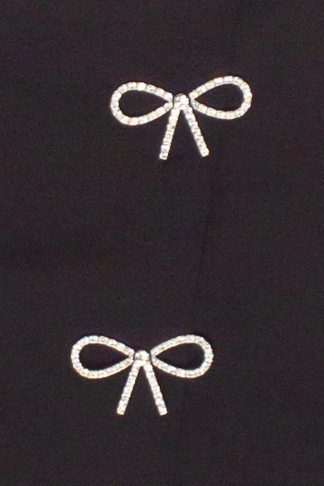 Rhinestone Bow Skort - Image 6