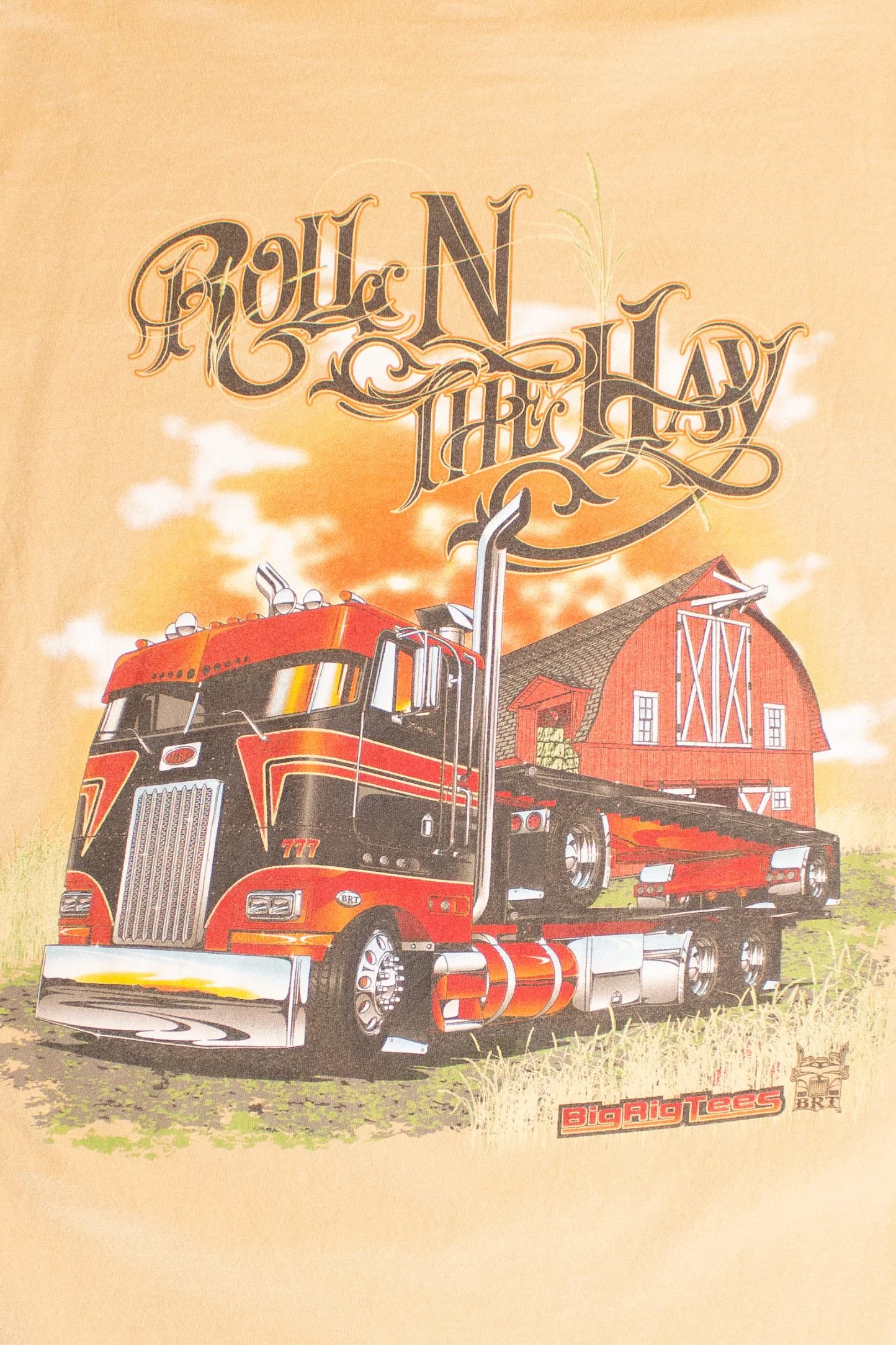 Roll N The Hay Big Rig T-Shirt (2010s) - Image 5