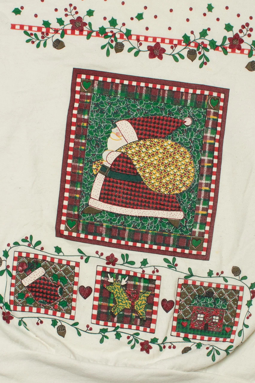 Santa Ugly Christmas Sweatshirt 61649 - Image 2