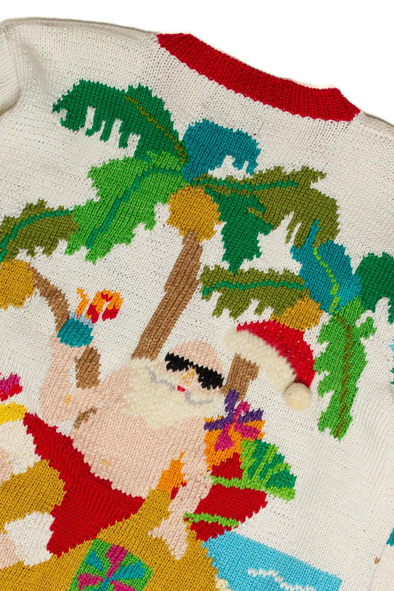 Santa's Vacation Ugly Christmas Sweater 62043 - Image 4