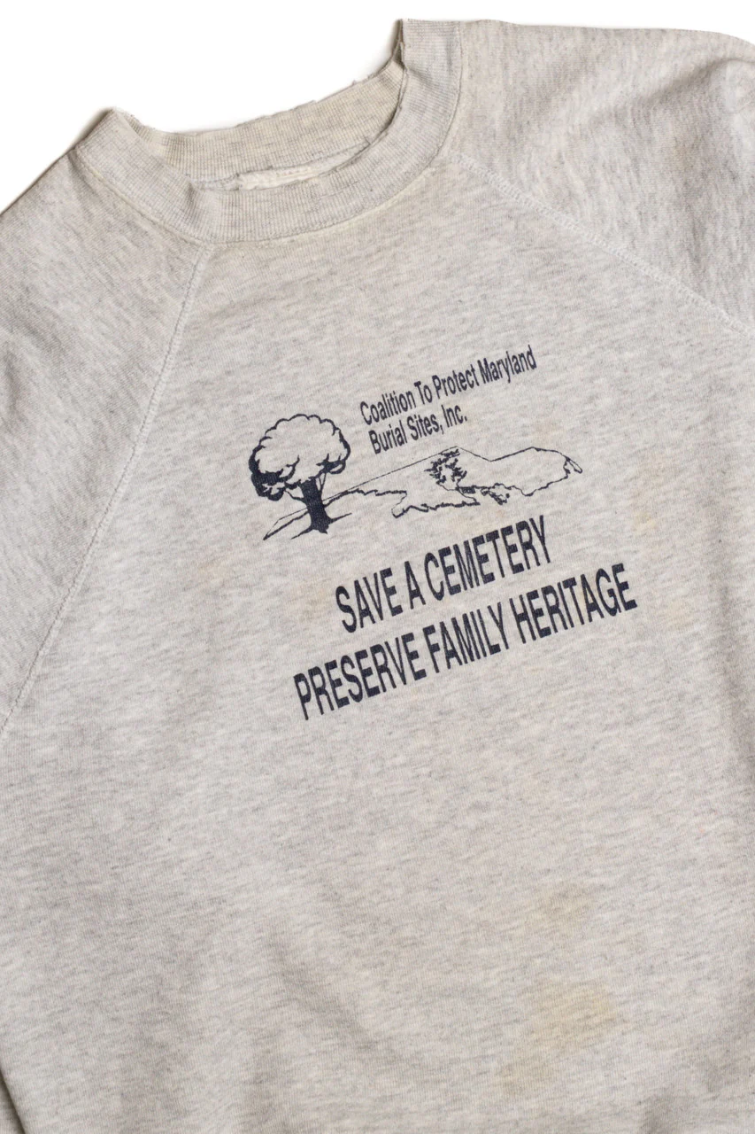 Save a Cemetery Sweatshirt - Image 2