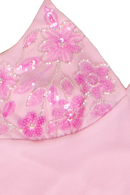 Sequin Beaded Halter Maxi Dress - Image 10