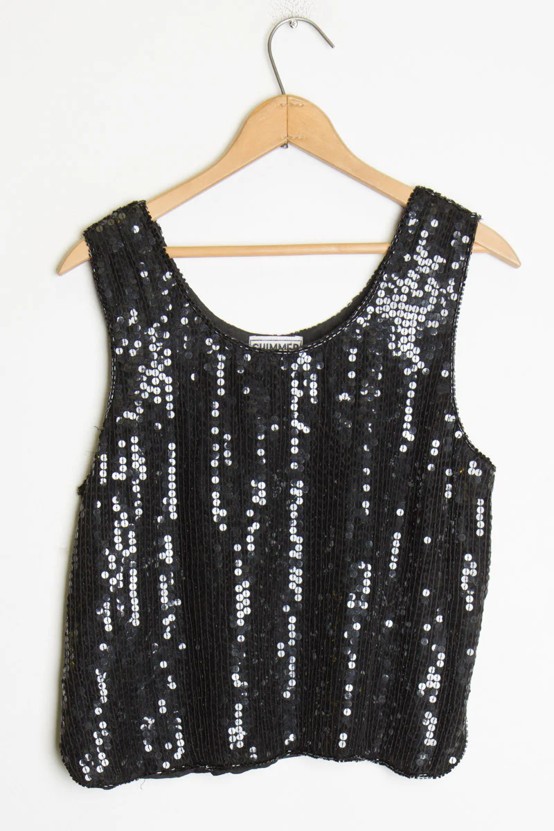 Sequin Crop Top 1 - Image 2