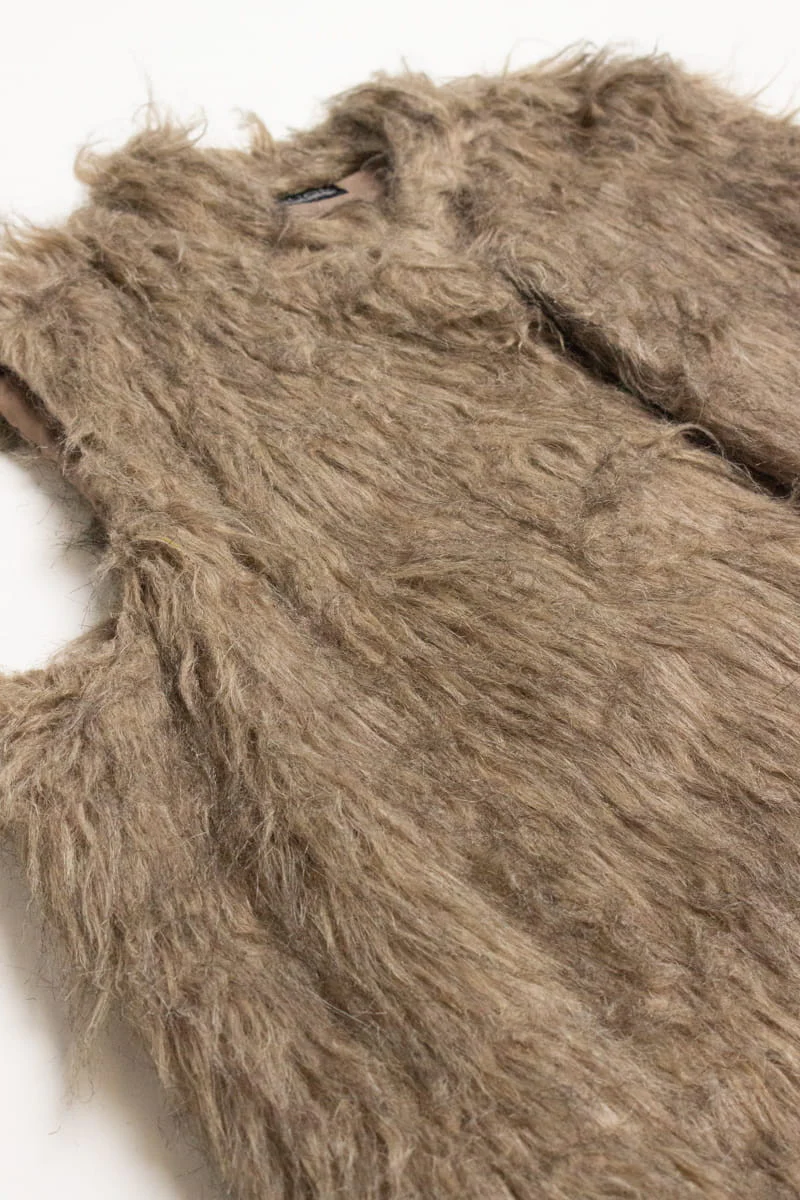 Shag Italian Faux Fur Vest