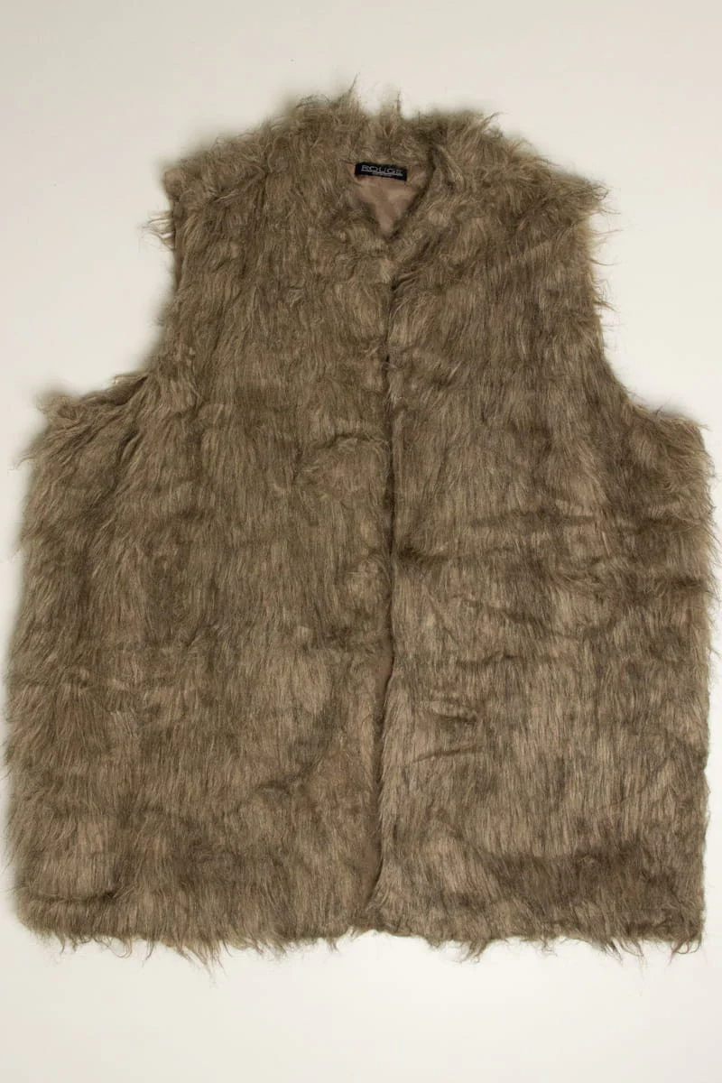 Shag Italian Faux Fur Vest - Image 2