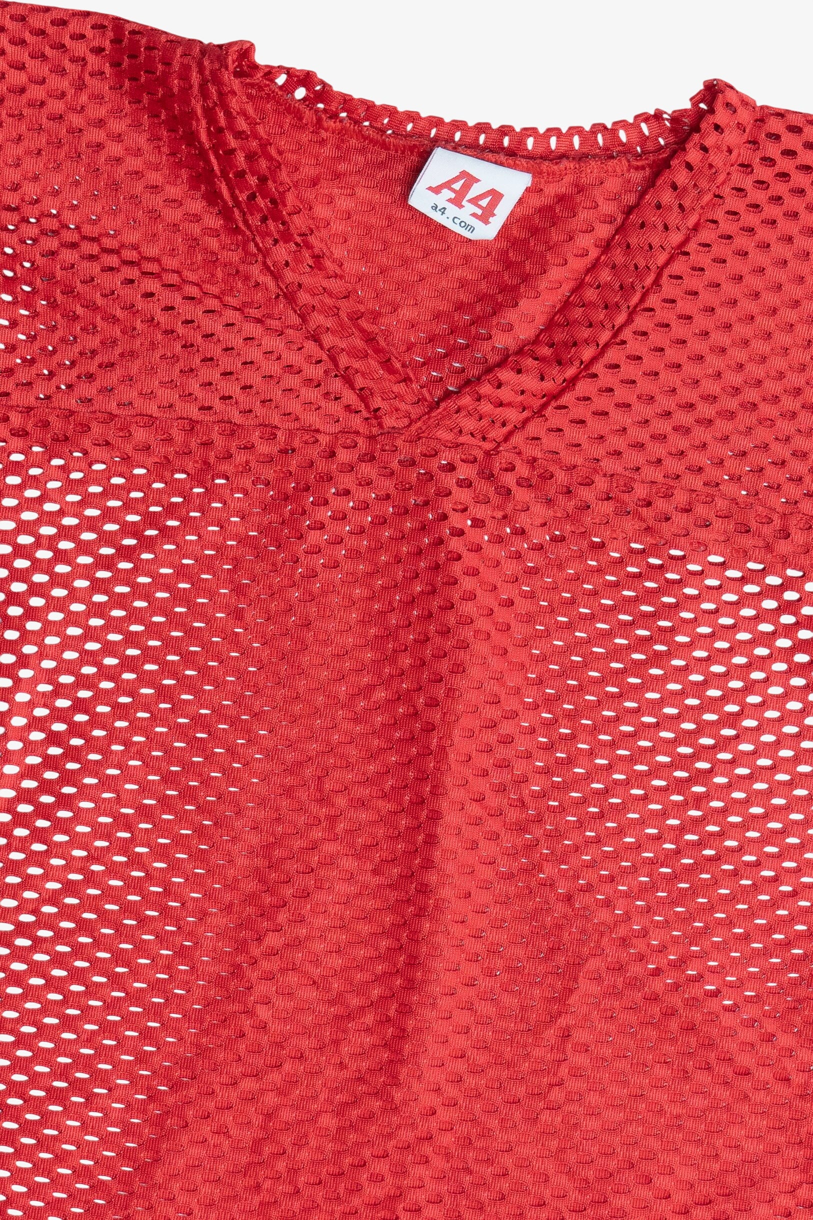 Sheer Sport Mesh Jersey Crop Top - Image 3