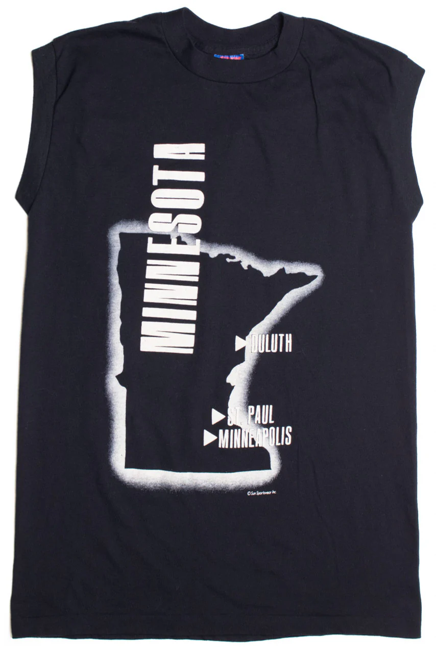Sleeveless Minnesota T-Shirt - Image 2