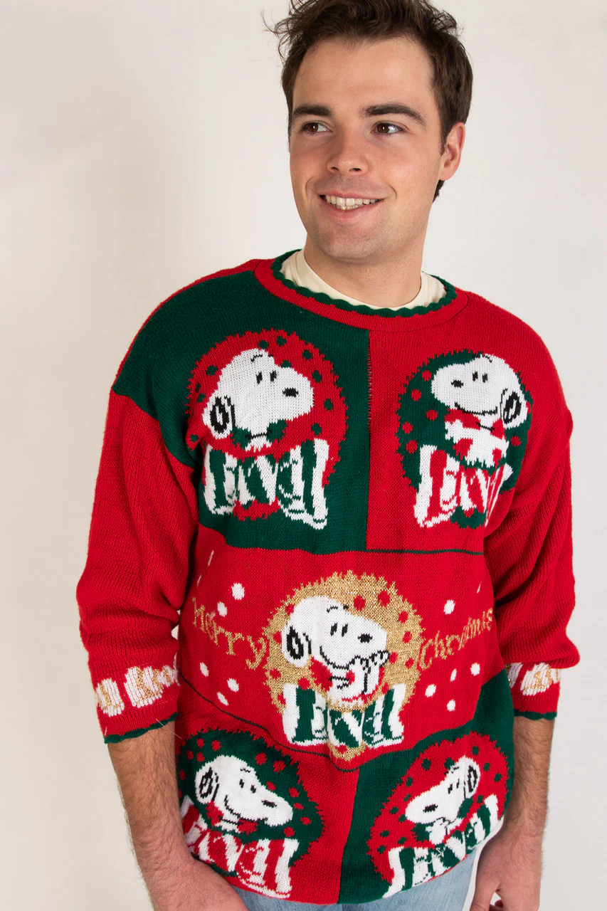 Snoopy and Friends Ugly Christmas Pullover 62121